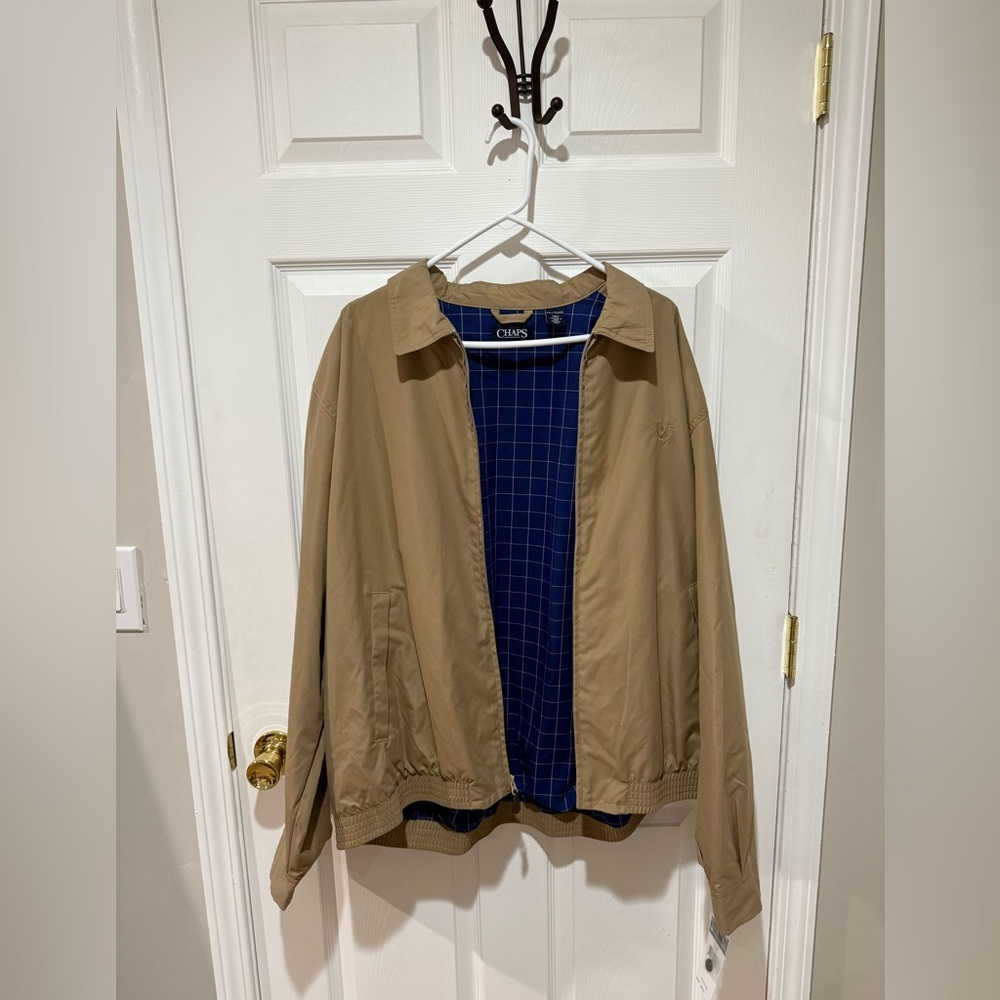 Chaps Men's Tan Lightweight Jacket